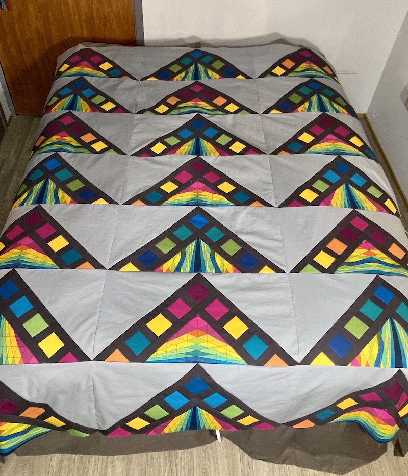 Rebecca Grace Quilting: Mary's Murmuration + Knockout Nene